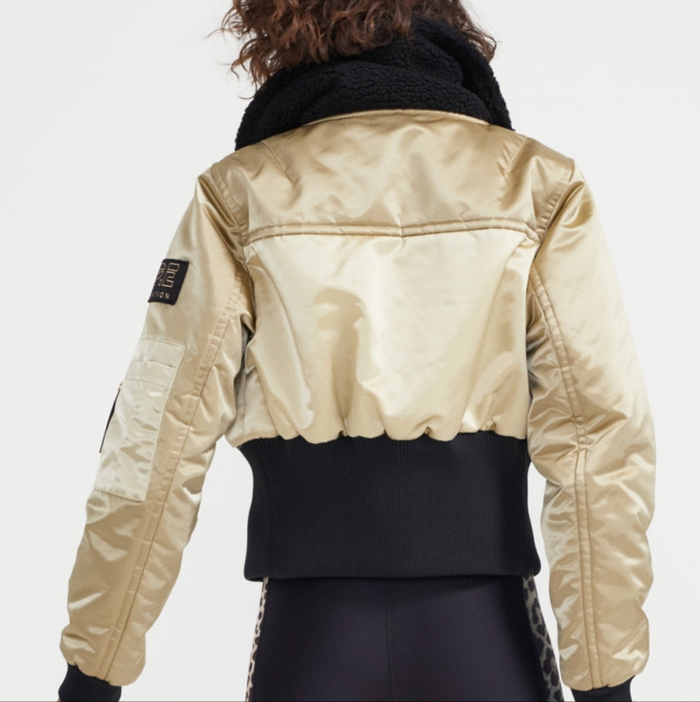 NWT RARE PE Nation Twist Serve Bomber Jacket - Picture 6 of 14